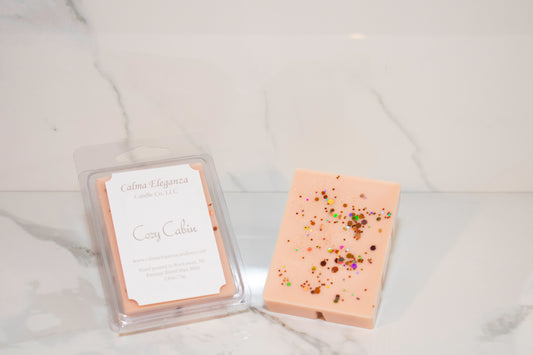 Cozy Cabin Wax Melt - Autumn Leaves, Seasonal Fruit, & Oakmoss