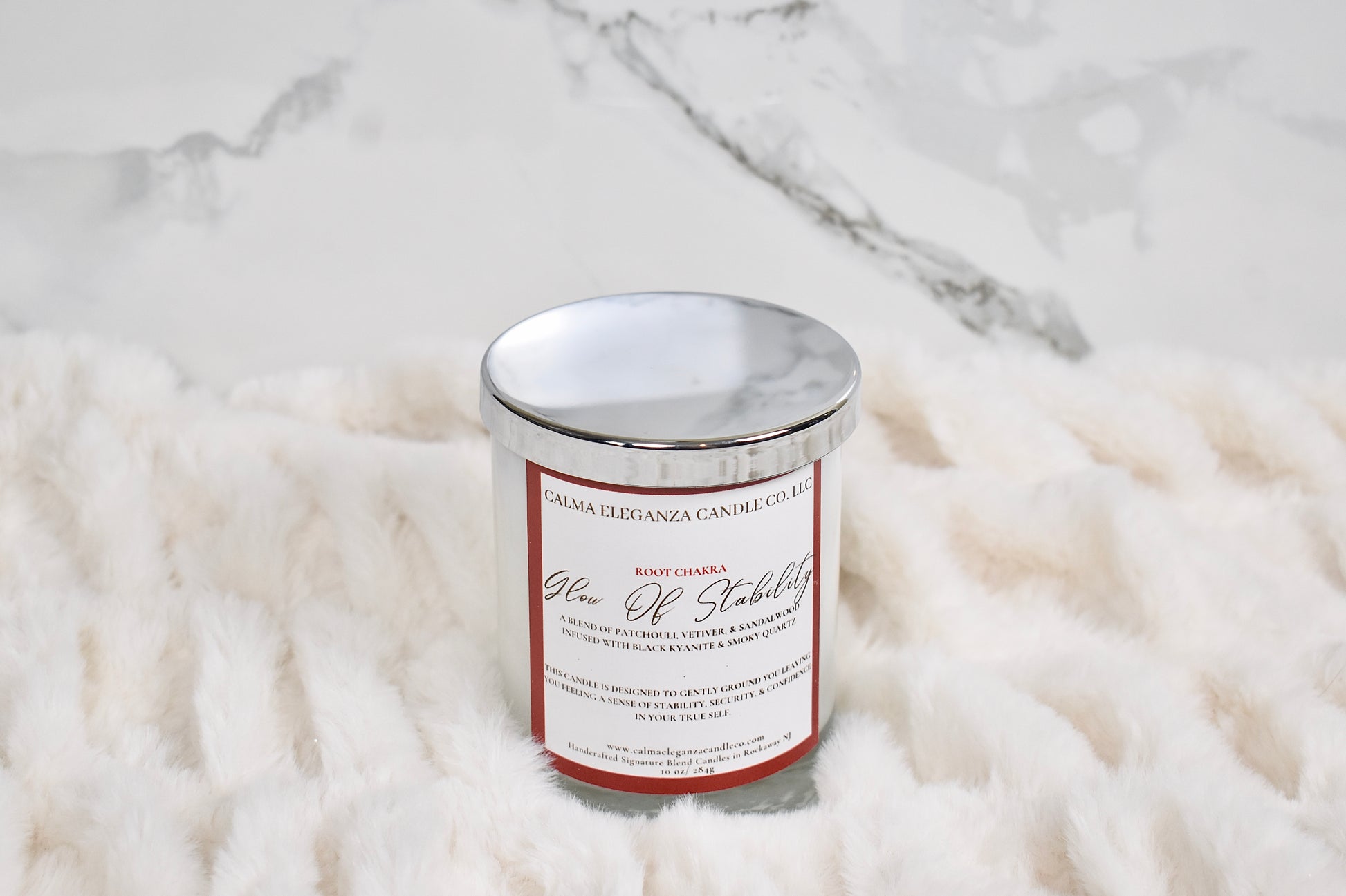 Glow Of Stability Root Chakra Aromatherapy Candle