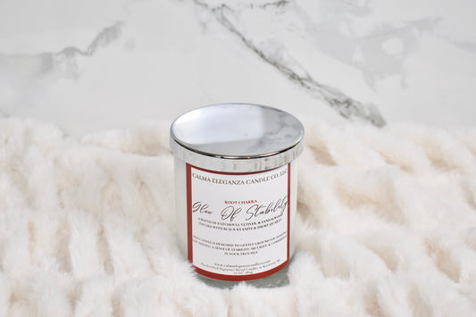 Glow Of Stability Root Chakra Aromatherapy Candle