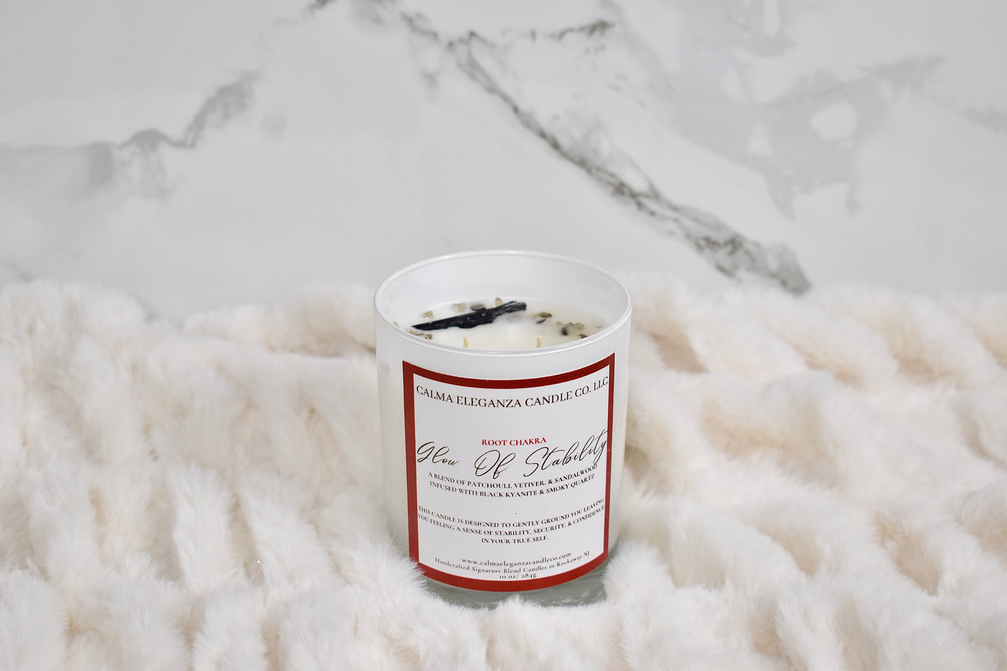 Glow Of Stability Root Chakra Aromatherapy Candle
