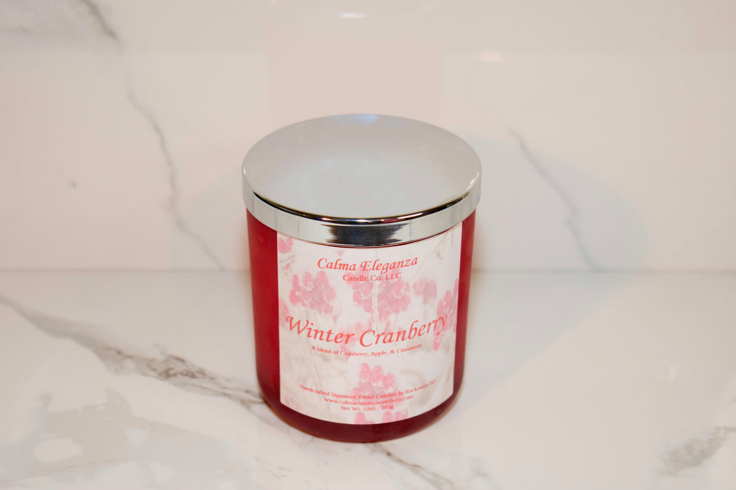 Winter Cranberry Candle - Cranberry, Apple, & Cinnamon