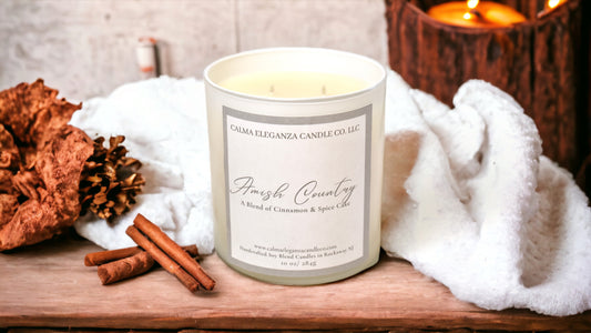 Amish Country  Destination Candle- Cinnamon & Spice Cake