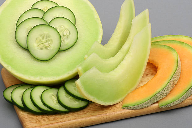 Cucumber Melon Summer Candle-Cucumber, Cantaloupe, & Watermelon