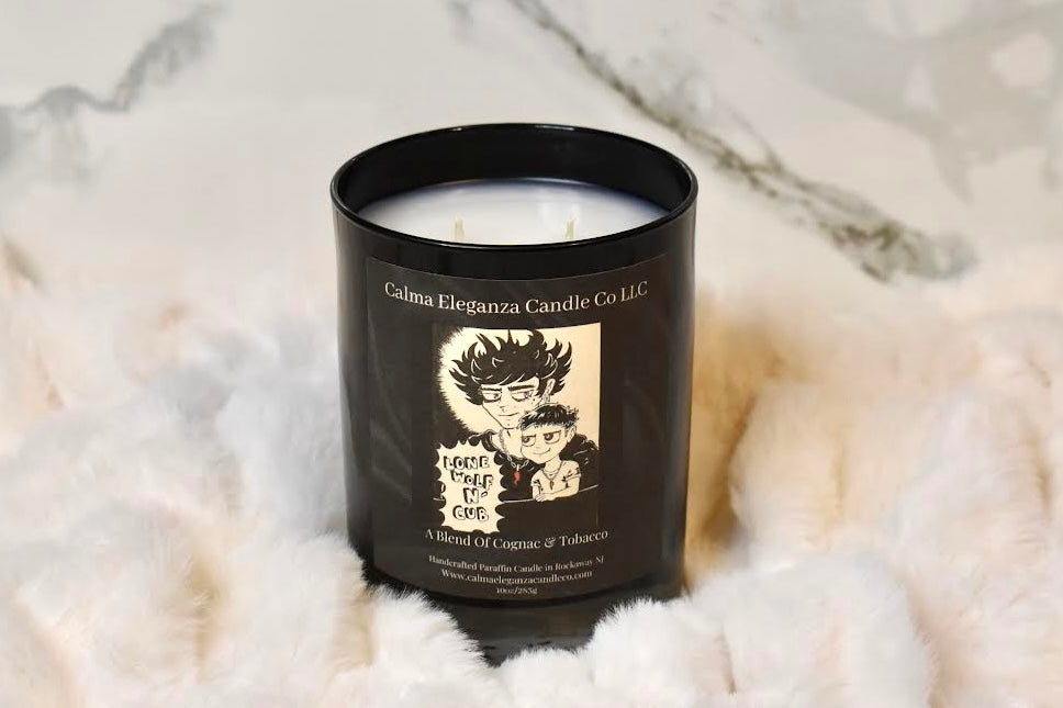Lone Wolf & Cub mens candle