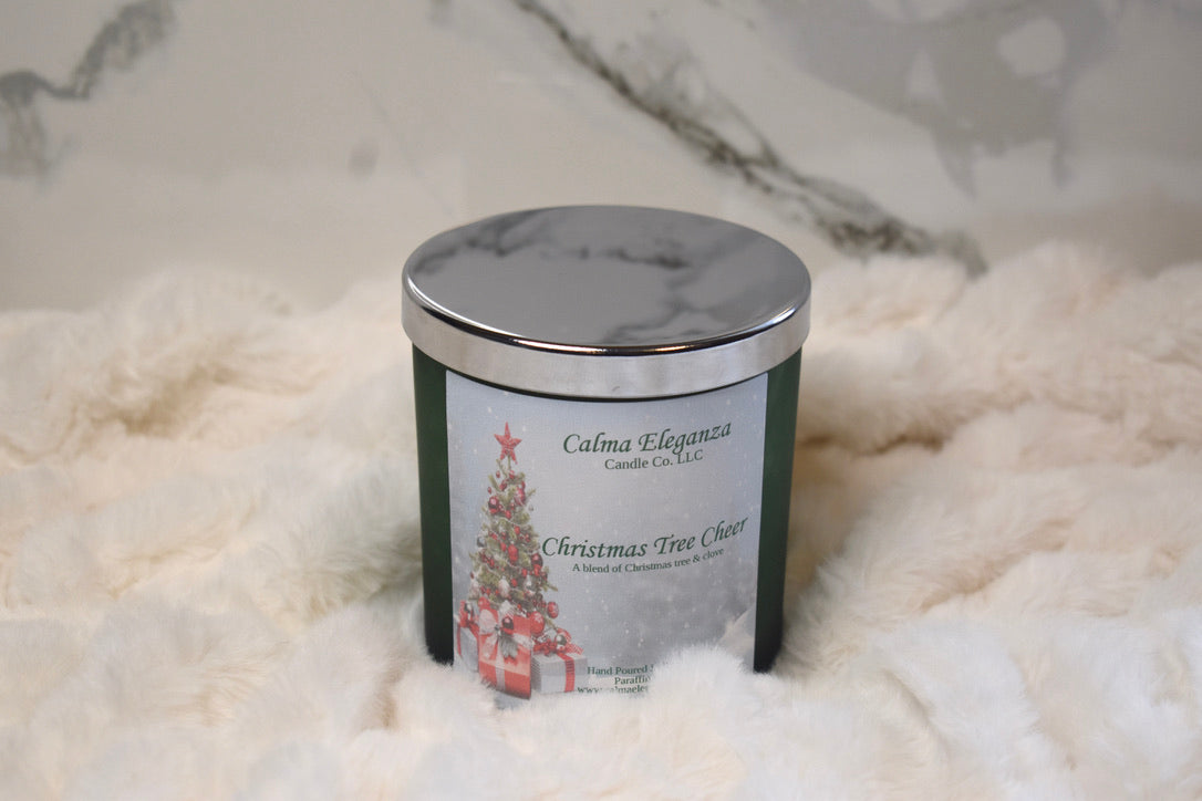 Christmas Tree Cheer Candle