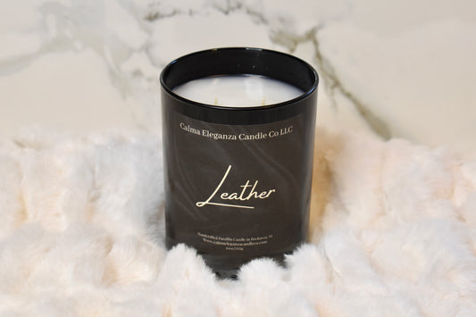 Leather Mens Candle